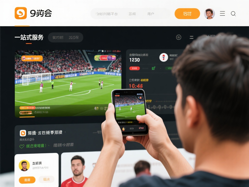 通过九游会平台，用户不仅能观看直播，还能获取实时的